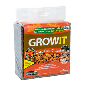 GROW!T - Organic Coco Coir Chips Block