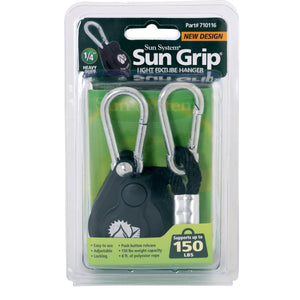 Sun Grip - Push Button Heavy Duty Light Hanger 1/4"