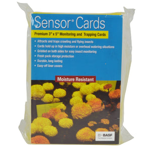 Whitmire - Sensor Cards Yellow Monitoring and Trapping Cards 50/Pack