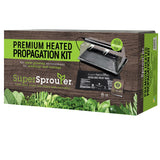 Super Sprouter - Premium Heated Propagation Kit w/ T5 Light