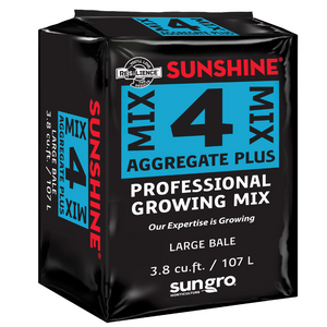 Sun Gro - Sunshine Mix # 4 Aggregate Plus Bale 3.8 cu ft