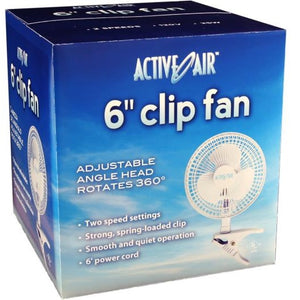 Active Air - 6" Clip Fan 15W