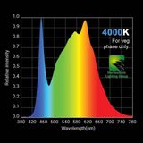 HLG - 100 V2 produces 15,000+ Lumens