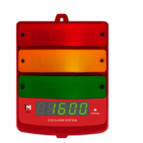 TrolMaster - CO2 Alarm Station (audio/visual) + LED display indicator w/ cable set