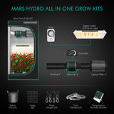 Mars Hydro - TS 600 LED Grow Light + 2'x2'Indoor Complete Grow Tent Kit