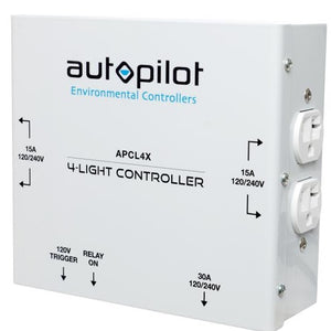 Autopilot - 4-Light High Power HID Controller 4000W (120/240V) 30A X-Plug