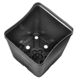 Gro Pro - Square Plastic Pot 5.5" x 5.5" x 6"