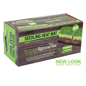 Super Sprouter - 2 Tray Seedling Heat Mat Daisy-Chainable 12" x 48"