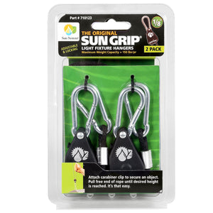 Sun Grip - Original Light Hanger 1/8" - Black - 1/Pair