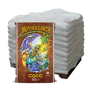 Mother Earth - Coco 50 Liter 1.8 cu ft Pallet (65 Bags)