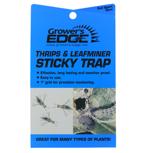 Grower's Edge - Thrips & Leafminer Sticky Trap 5/Pack