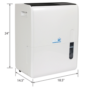 Ideal-Air - Dehumidifier 60 Pint - Up to 120 Pints Per Day