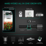 Mars Hydro - TS 1000 LED Grow Light + 2.3'x2.3' Indoor Complete Grow Tent Kit